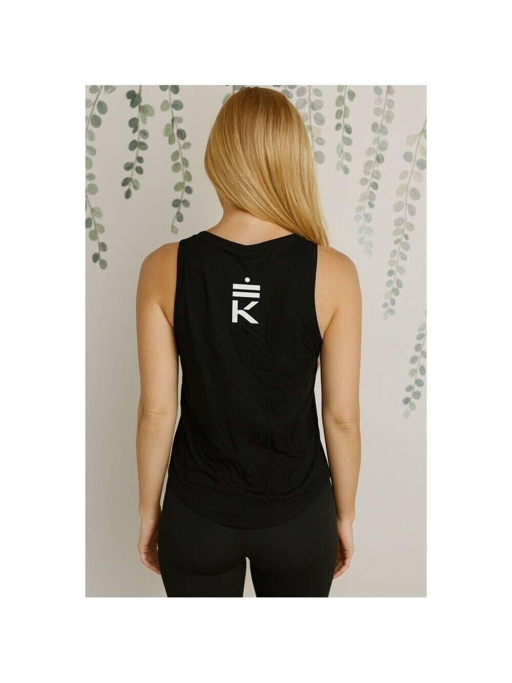 Koral Black Cropped Muscle Tank NWT Size Small | Athletic Sleeveless Top